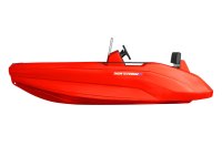 SEASTORM 12 HDPE Extra odolný plastový čln červený – 366 cm