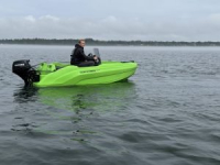 SEASTORM 12 HDPE Extra odolný plastový čln zelený – 366 cm
