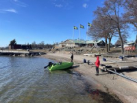 SEASTORM 12 HDPE Extra odolný plastový čln zelený – 366 cm