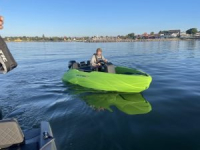 SEASTORM 12 HDPE Extra odolný plastový čln zelený – 366 cm