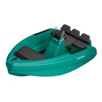 SEASTORM 12 HDPE Extra odolný plastový čln tmavo zelený – 366 cm