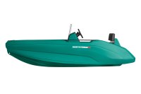 SEASTORM 12 HDPE Extra odolný plastový čln tmavo zelený – 366 cm