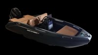 SEASTORM 13s HDPE Extra odolný plastový čln šedý – 400 cm