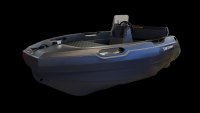 SEASTORM 13s HDPE Extra odolný plastový čln šedý – 400 cm