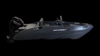 SEASTORM 13s HDPE Extra odolný plastový čln šedý – 400 cm