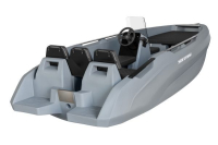SEASTORM 12 HDPE Extra odolný plastový čln šedý – 366 cm