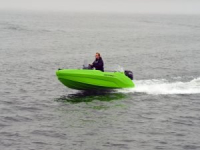 SEASTORM 12 HDPE Extra odolný plastový čln zelený – 366 cm