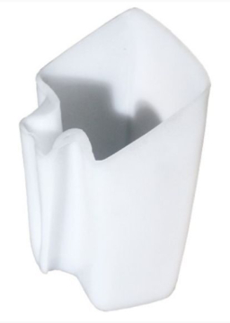 Vylievačka vody do člna plastová 125 x 180 mm - priesvitná