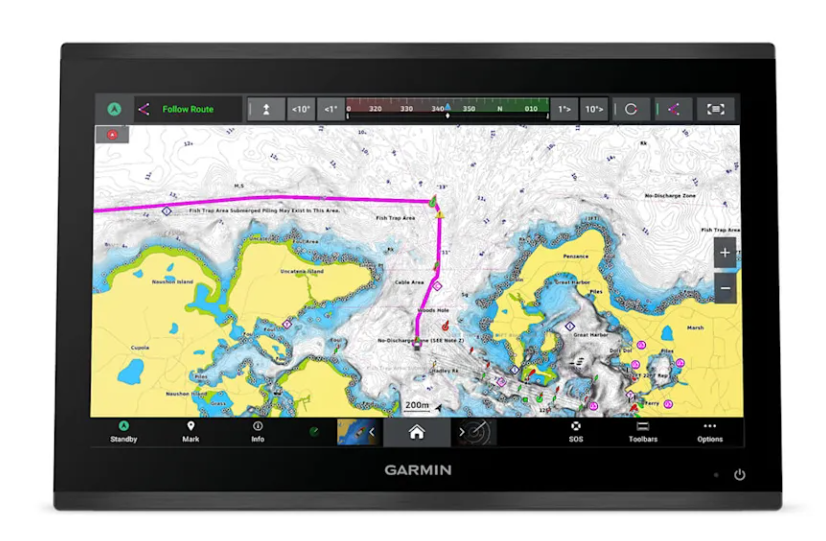 Garmin GPSMAP 9019 (GPS + sonar)