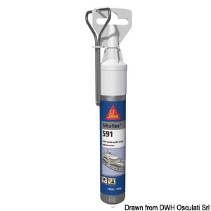 Sikaflex 591 polymérový tmel – biely 70 ml