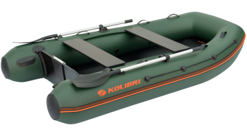 Kolibri KM-300XL nafukovací čln zelený, vysokotlaká podlaha Air-deck