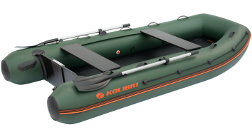 Kolibri KM-330XL nafukovací čln zelený, vysokotlaká podlaha Air-deck