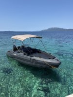 Hliníkové bimini pre SeaStorm 17'