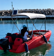Hliníkové bimini pre SeaStorm 14' a 13'S