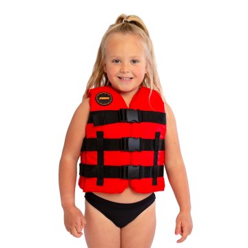 JOBE NYLON VEST KIDS RED detská plávacia vesta 30-40 kg