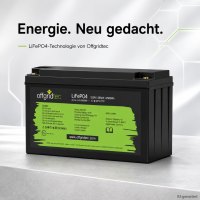 Offgridtec LiFePO4 batéria 12,8 V 200 Ah – 2560 Wh, integrovaný BMS