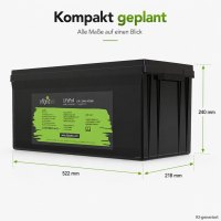 Offgridtec LiFePO4 batéria 12,8 V 314 Ah – 4019 Wh, integrovaný BMS