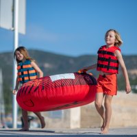 JOBE NYLON VEST KIDS RED detská plávacia vesta 30-40 kg