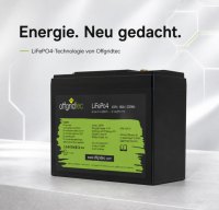 Offgridtec LiFePO4 batéria 12,8 V 18 Ah – 230 Wh, integrovaný BMS
