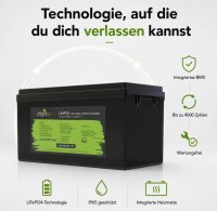 Offgridtec LiFePO4 batéria 12,8 V 304 Ah – 3891 Wh, integrovaný BMS a vyhrievacia podložka