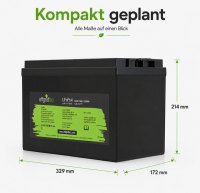 Offgridtec LiFePO4 batéria 25,6 V 50 Ah – 1280 Wh, integrovaný BMS