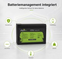 Offgridtec LiFePO4 batéria 12,8 V 8 Ah – 102 Wh, integrovaný BMS