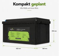 Offgridtec LiFePO4 batéria 25,6 V 314 Ah – 8038 Wh, integrovaný BMS