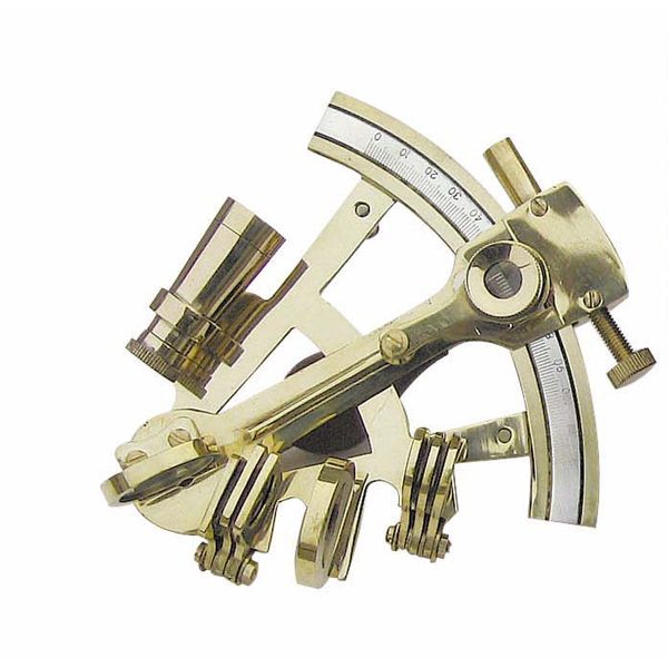 Sextant mosadzný – 12 × 11 cm