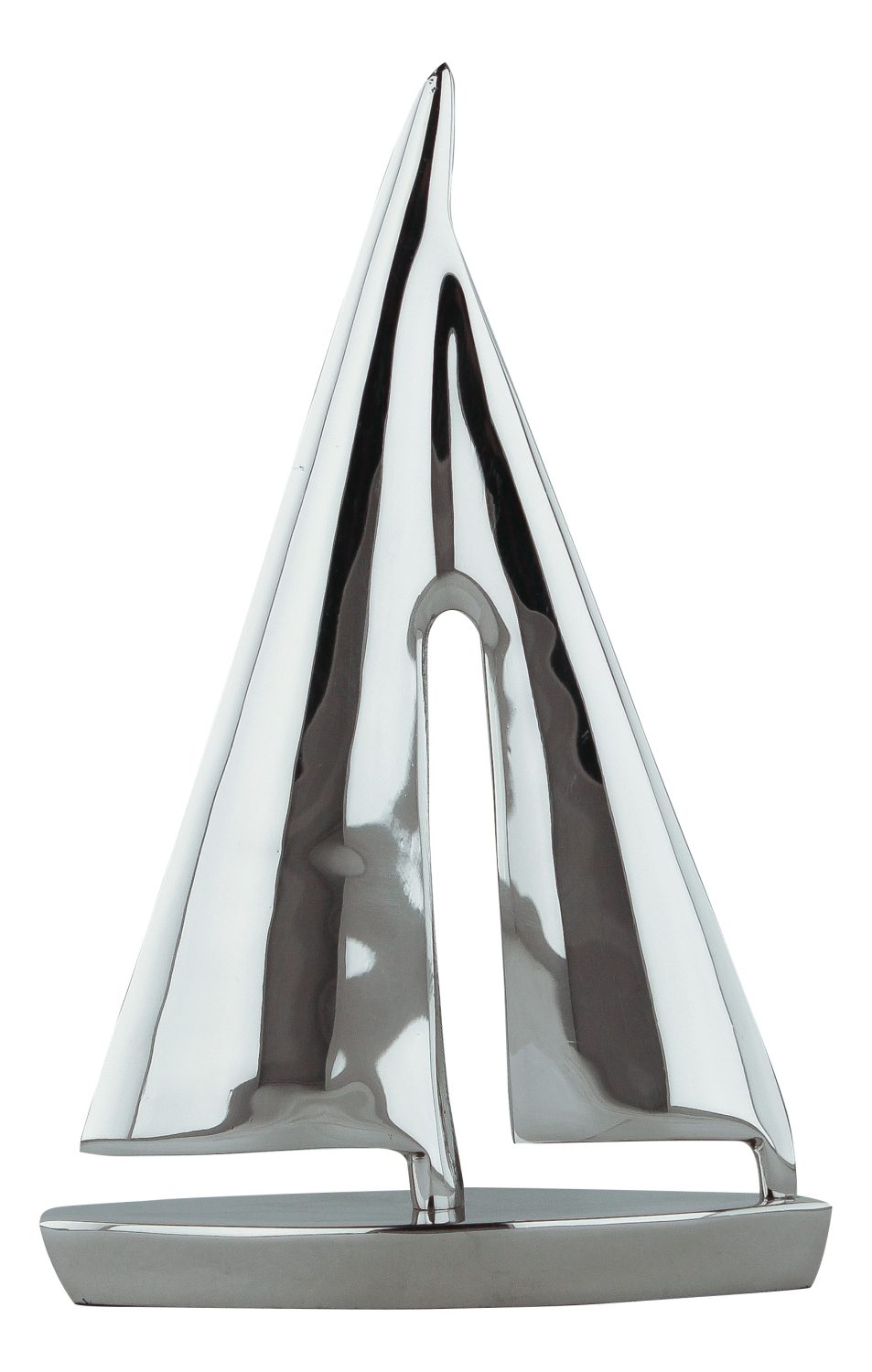 Plachetnica poniklovaná – výška 22,5 cm