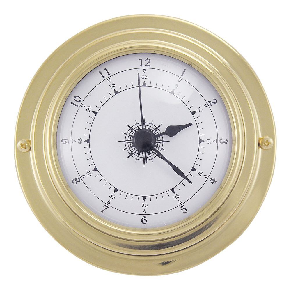 Hodiny mosadzné – priemer 9,8 cm