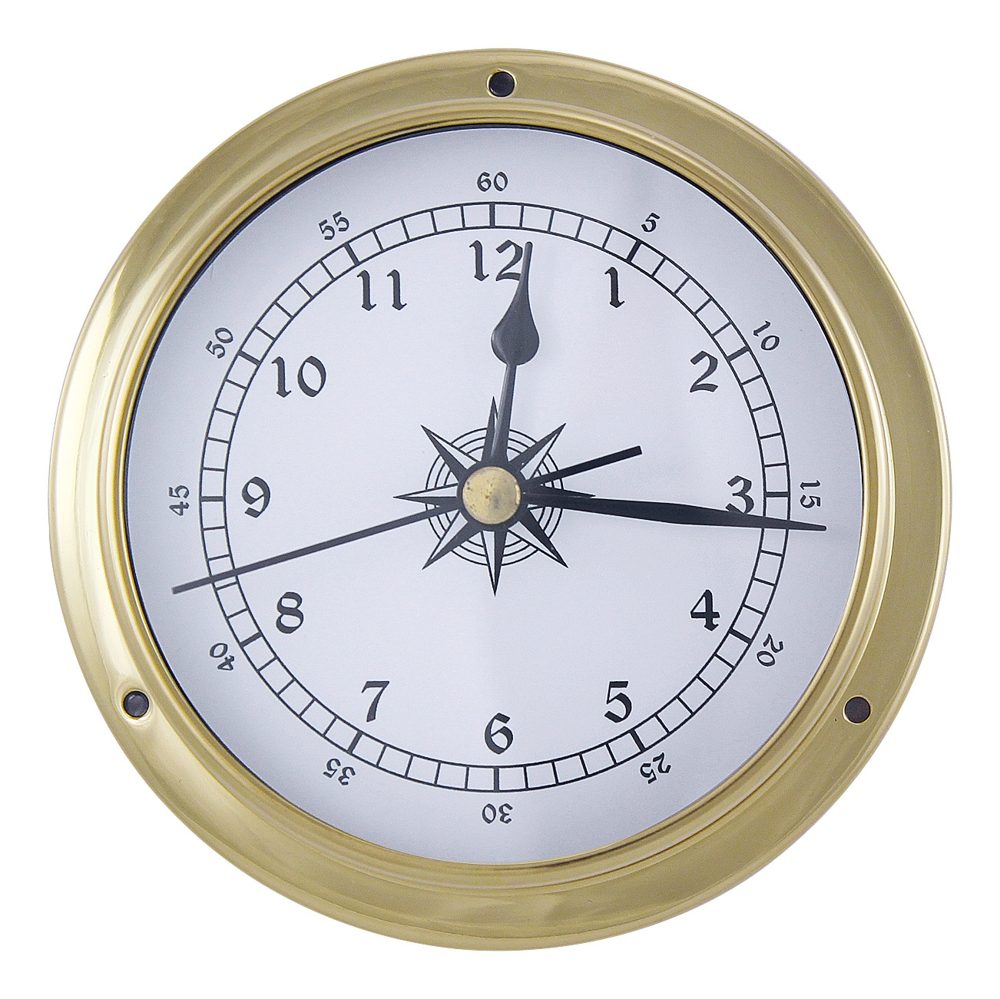 Hodiny mosadzné – priemer 11,5 cm