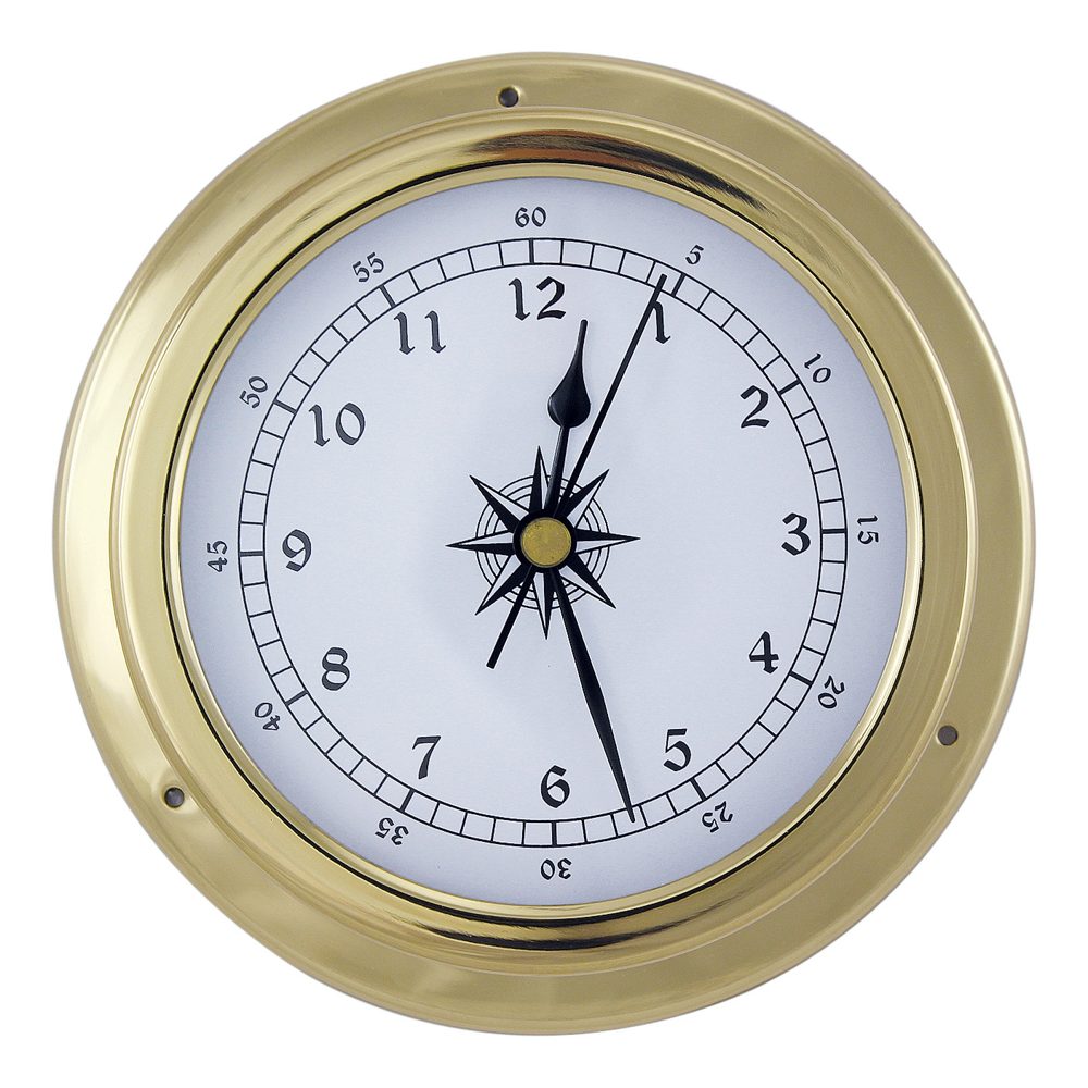 Hodiny mosadzné – priemer 14,5 cm