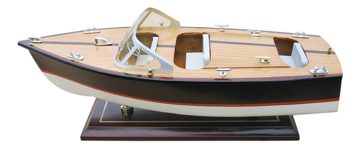 Model talianskeho športového člna drevený – dĺžka 35 cm