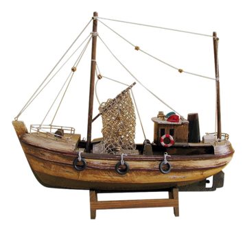 Model kutra drevený so starenou úpravou – dĺžka 30 cm