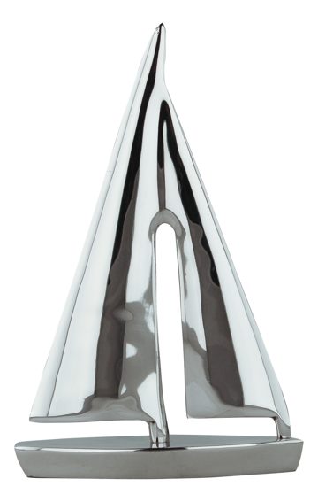 Plachetnica poniklovaná – výška 22,5 cm