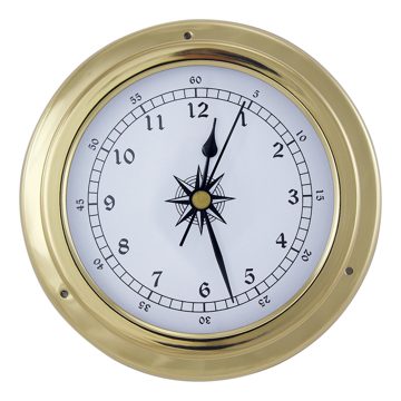Hodiny mosadzné – priemer 14,5 cm