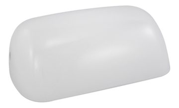 Náhradné sklo pre bankársku lampu 1295, biele – 22,5 × 7 × 13 cm