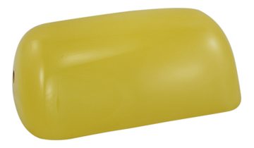 Náhradné sklo pre bankársku lampu 1291Y, žlté – 22,5 × 7 × 13 cm