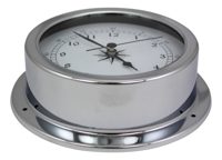 Hodiny chrómované – priemer 14,5 cm