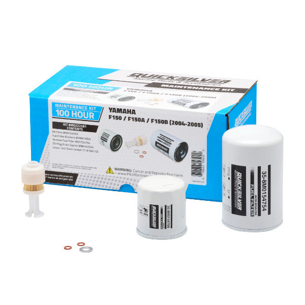 Servisná sada 100 Hr pre závesné lodné motory Yamaha F150 / F150A / F150B (2004–2005)