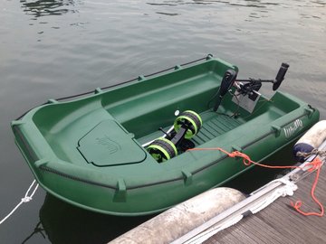 WHALY 270 plastový čln z polyetylénu - 2,70 m, 77 kg