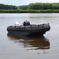 WHALY 400 plastový čln z polyetylénu - 3,95 m, 210 kg