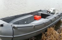 WHALY 455 plastový čln z polyetylénu - 4,50 m, 290 kg