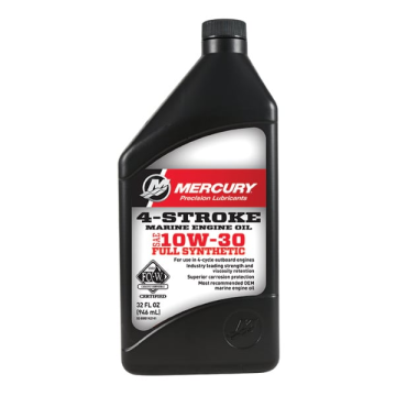 Mercury 10W-30 FourStroke Marine Engine Oil Full Synthetic - Lodný motorový olej 4-takt 1L