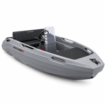 SEASTORM 13s HDPE Extra odolný plastový čln šedý – 400 cm