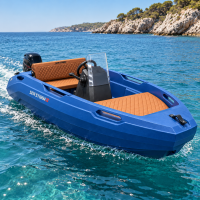 SEASTORM 13s HDPE Extra odolný plastový čln modrý – 400 cm