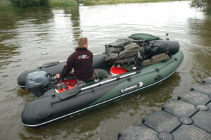 ALLROUNDMARIN POKER 430 nafukovací čln hliníkovou podlahou - zelený – Obrázok 3