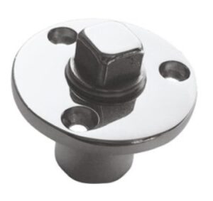 Vypúšťací otvor so zátkou nerezový 25mm – Obrázok 1