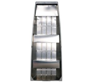 MARINE JON10 SILVER hliníková pramica - 2,96m, 32kg – Obrázok 3