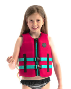 Jobe Neoprene Life Vest Kids Hot Pink 20-30 kg neoprénová detská vesta